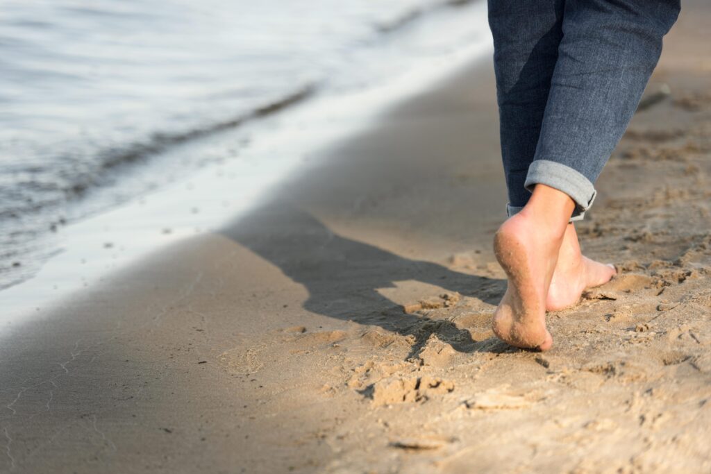 Sentire tutto, come quando cammini a piedi scalzi - Desirèe Mantovano
